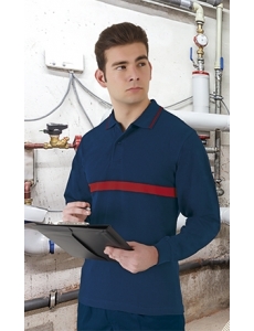 Polo typed m/larga SERVER