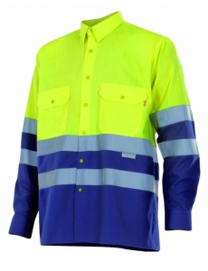 CAMISA BICOLOR ML AV