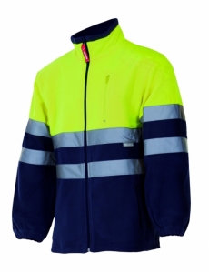 CHAQUETA POLAR BICOLOR AV