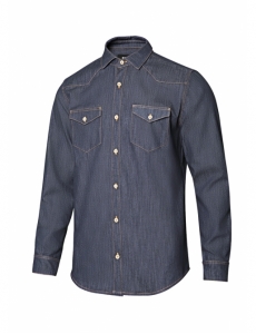 CAMISA DENIM ML HOMBRE